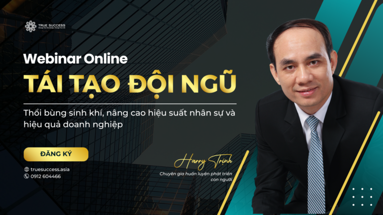 Webinar Tái tạo đội ngũ